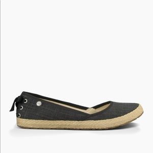 Ugg Indah Espadrille Flat Size 7